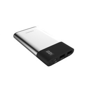 Terratec P80 Slim Powerbank 8000 mAh Lithium Schwarz-Silber