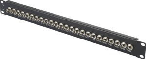 Renkforce 24 Port BNC-Patchpanel 483mm (19\ ) 1 HE