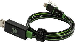 RealPower USB-Kabel USB 2.0 USB-A Stecker, Apple Lightning Stecker 0.