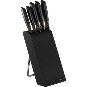 Fiskars 1003099 Messerblock mit 5 Messern