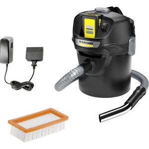 Krcher AD 2 1.348-301.0 Aschesauger 230W 14l inkl. 1 Akku
