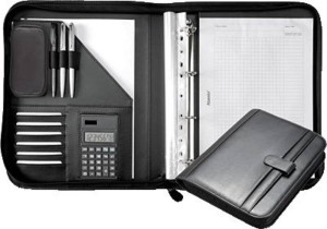 Alassio Ringbuchmappe DIN A4 Schwarz 30040