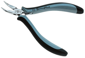 C.K T3767D 120 ESD Spitzzange 4 gebogen 130mm
