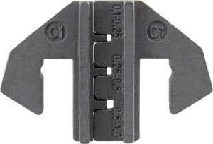 TOOLCRAFT PLE-0C1 Crimp-Einstze Flachstecker Quetschbereich: 0.1