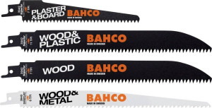 Bahco 3942-WOOD-SET-5P Sgeblatt-Set Holz 5St.