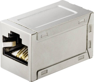 Renkforce RJ45 Netzwerk Adapter CAT 6 [1x RJ45-Buchse - 1x RJ45-