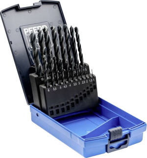 PFERD 25203701 Stahl Metall-Spiralbohrer-Set 19teilig 1St.