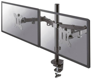 Neomounts FPMA-D550DBLACK 2fach Monitor-Tischhalterung 25,4cm (10\ ) -