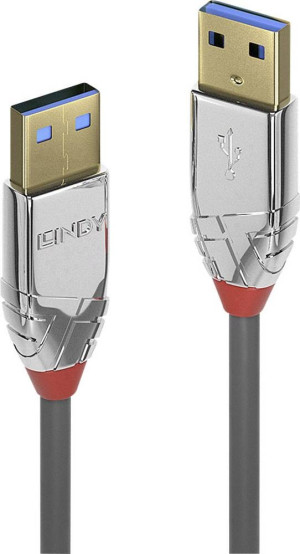 LINDY USB 2.0 Adapter 5m USB 3.0 Typ A/A Kabel Cromo