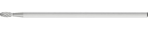 PFERD 21210087 Frsstift Hartmetall Tropfen Lnge 75mm
