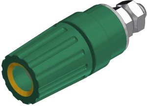 SKS Hirschmann PKI 110 Polklemme Gelb, Grn 35A