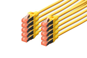 Assmann DIGITUS CAT 6 S-FTP Patchk. Cu, LSZH AWG 27/7, 5 m, 10er, GE