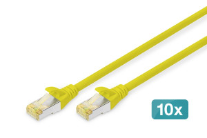 Assmann DIGITUS CAT 6A S-FTP Patchk. Cu, LSZH AWG 26/7, 2 m, 10er, GE