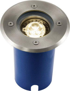 Heitronic Potsdam 36850 Aueneinbauleuchte GU10 LED 7W Silber