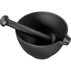 Zassenhaus 076066 mortar/pestle Black Cast iron - Zassenhaus 076066,