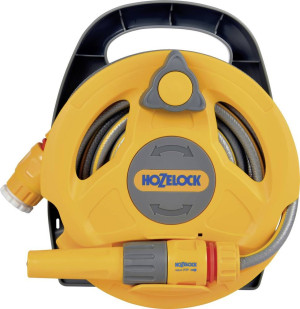 Hozelock Click & Go 2427 0000 10m 1 St. Gelb, Grau Schlauchtrommel