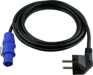 HAWA R7025 Strom Anschlusskabel Schwarz 3.00m