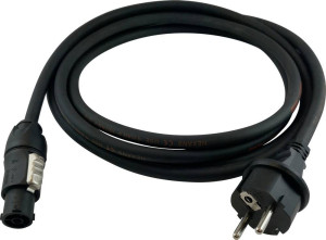 HAWA R7028 Strom Anschlusskabel Schwarz 5.00m