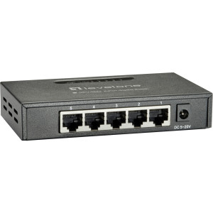 LevelOne Switch 5 Gigabit-Ports unmanaged (GEU-0523)