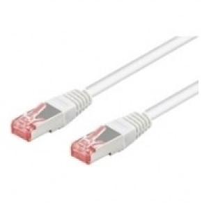 Goobay 5m CAT 6 Patchkabel, S/FTP (PiMF), Wei