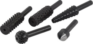 Wolfcraft Raspel- u. Senker-Set 5-tlg. 2540000 5 Teile