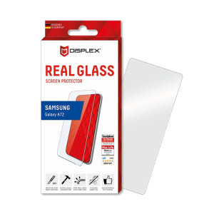 DISPLEX Panzerglas (10H, 2D) fr Samsung Galaxy A72, Eco-