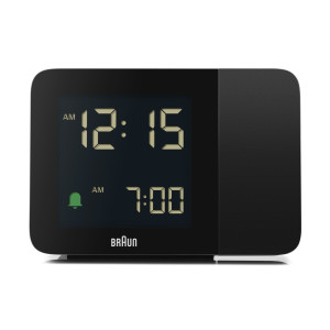 Braun BC 015 B-DCF Funk Projektionswecker schwarz