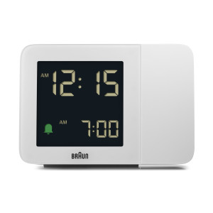 Braun BC 015 W-DCF Funk Projektionswecker wei