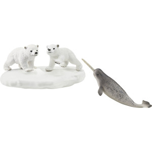 Schleich Wild Life         42531 Eisbren-Rutschpartie