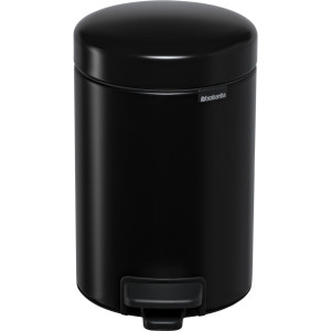 Brabantia Treteimer Newicon 3,0 L schwarz matt