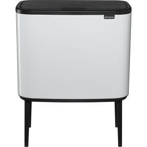 Brabantia Mlleimer Bo Touch Bin weiss, 3 x 11 L