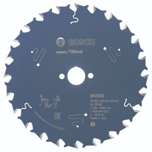Bosch Accessories Expert for Wood 2608644022 Kreissgeblatt 165 x 20