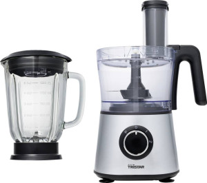 Tristar MX-4823 Kchenmaschine 600W Silber, Schwarz