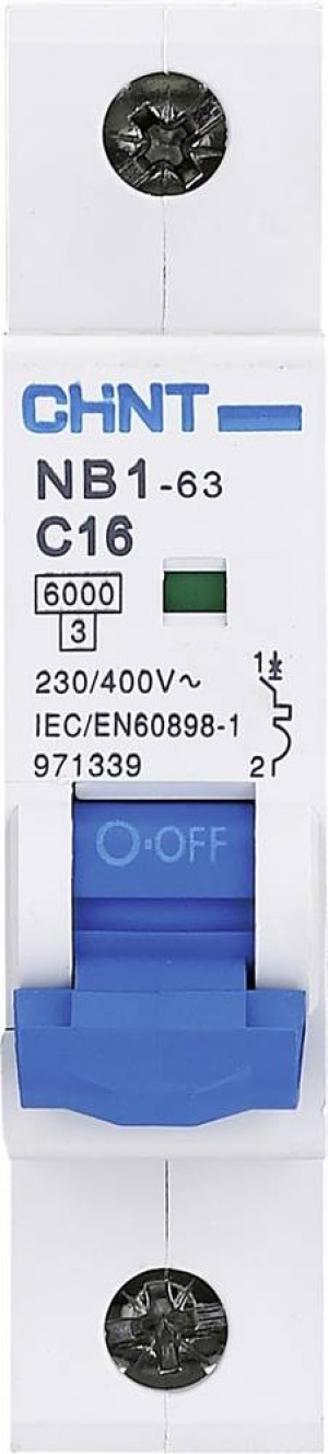 Chint 179625 NB1L Leitungsschutzschalter 1polig 6A