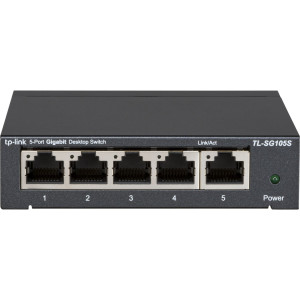 TP-Link TL-SG105S 5-Port 10/100/1000Mbit/s Desktop Switch