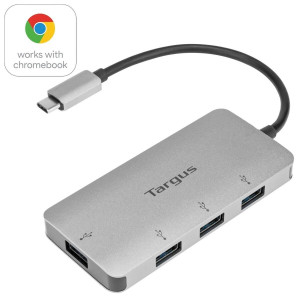 Targus USB-C to 4-Port USB-A HUB - Space Grey