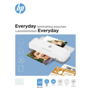 Hewlett Packard HP Everyday Laminierfolien A3 80 Micron, 25 Stk.