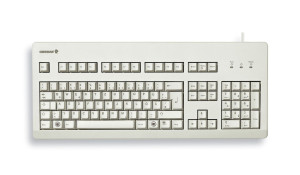 CHERRY G80-3000 Kabelgebunden Tastatur Deutsch, QWERTZ Wei