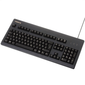 CHERRY G80-3000LSCDE-2 Kabelgebunden Tastatur Deutsch, QWERTZ Schwarz