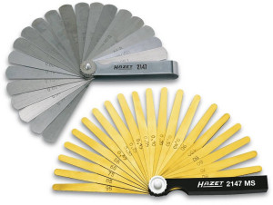 Hazet 2147 Fhlerlehre 0.05 - 1mm Anzahl Bltter: 20