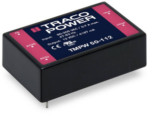 TracoPower TMPW 50-112 AC/DC-Printnetzteil 4.16A 50W 12 V/DC 1St.