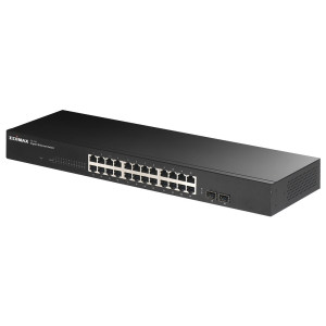 EDIMAX GS-1026 V3 Netzwerk Switch 24 + 2 Port 10 / 100 / 1000MBit/s