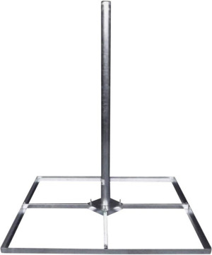 Smart TS100 SAT-Standfu Silber
