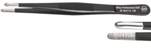 Wiha 32343 ESD Pinzette Stumpf 145mm