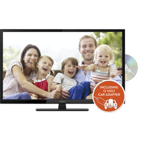 Lenco DVL-1962BK 19" HD LED-Fernseher mit DVB-T2, DVD-Player