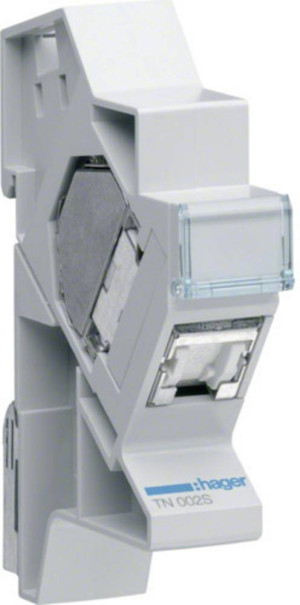 Hager STP RJ45-Einbaumodul E-Dat CAT 6