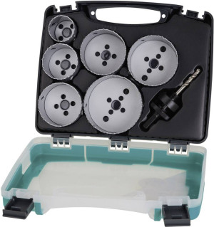 Wolfcraft 5423000 Lochsgen-Set 8teilig 1 Set