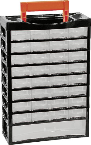 Alutec 66015 Sortimentskoffer Anzahl Fcher: 33 Inhalt 1St.