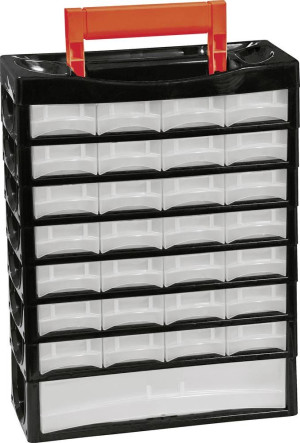 Alutec 66014 Sortimentskoffer Anzahl Fcher: 29 Inhalt 1St.