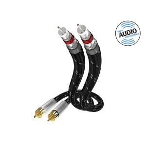 in-akustik Audio Cable Exzellenz Stereo RCA <> RCA 0,75m